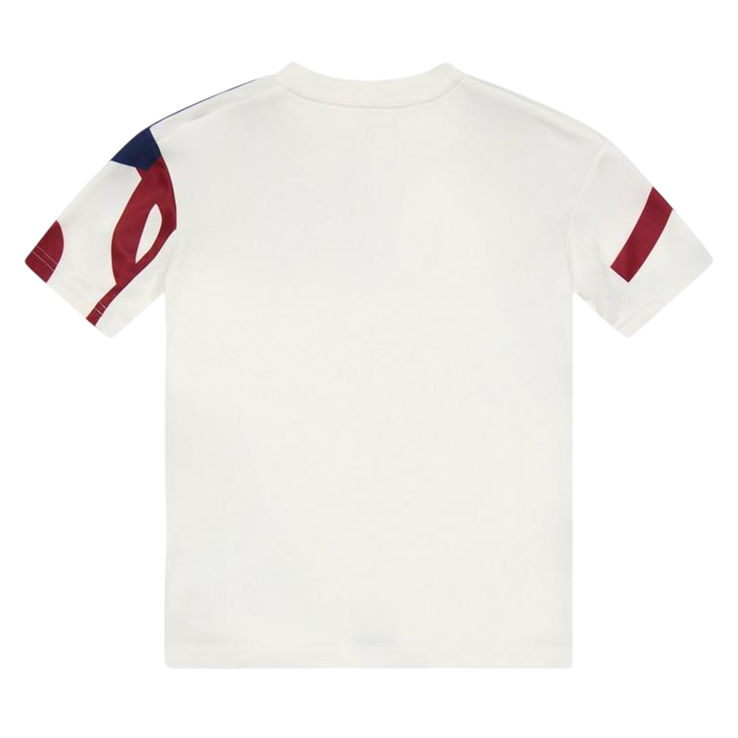 White - Back - Adidas Childrens-Kids Doodle Raglan T-Shirt