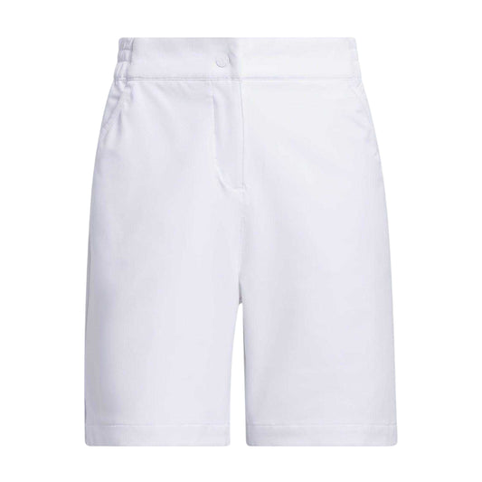 White - Front - Adidas Womens-Ladies Ultimate 365 Golf Shorts