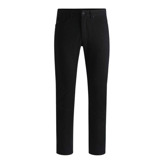 Black - Front - Boss Mens H-Delaware5 Slim Trousers