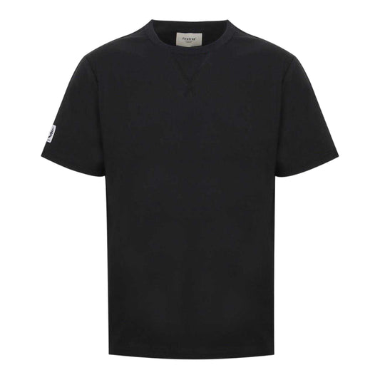 Black - Front - Firetrap Mens Logo Crew Neck Regular Short-Sleeved T-Shirt