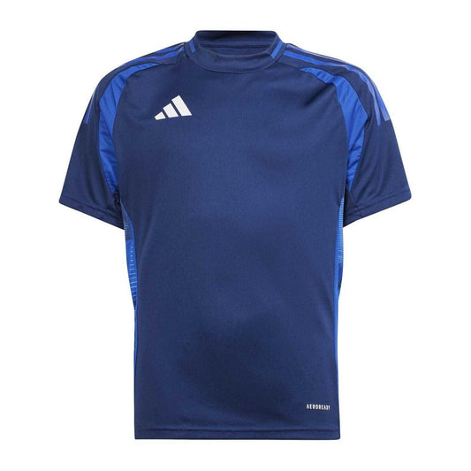 Navy Blue - Front - Adidas Childrens-Kids Tiro 24 T-Shirt