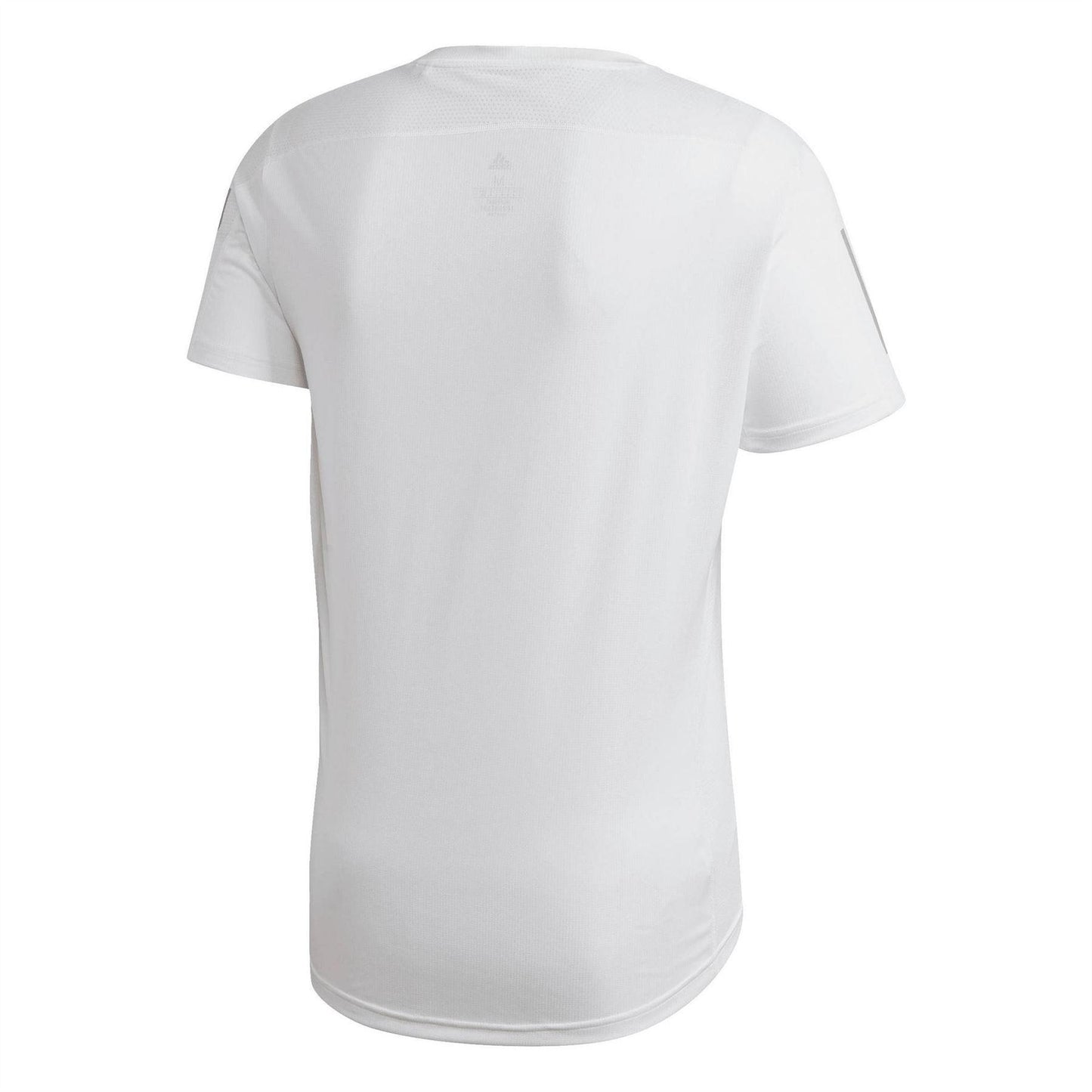 White - Back - Adidas Mens Own The Run T-Shirt