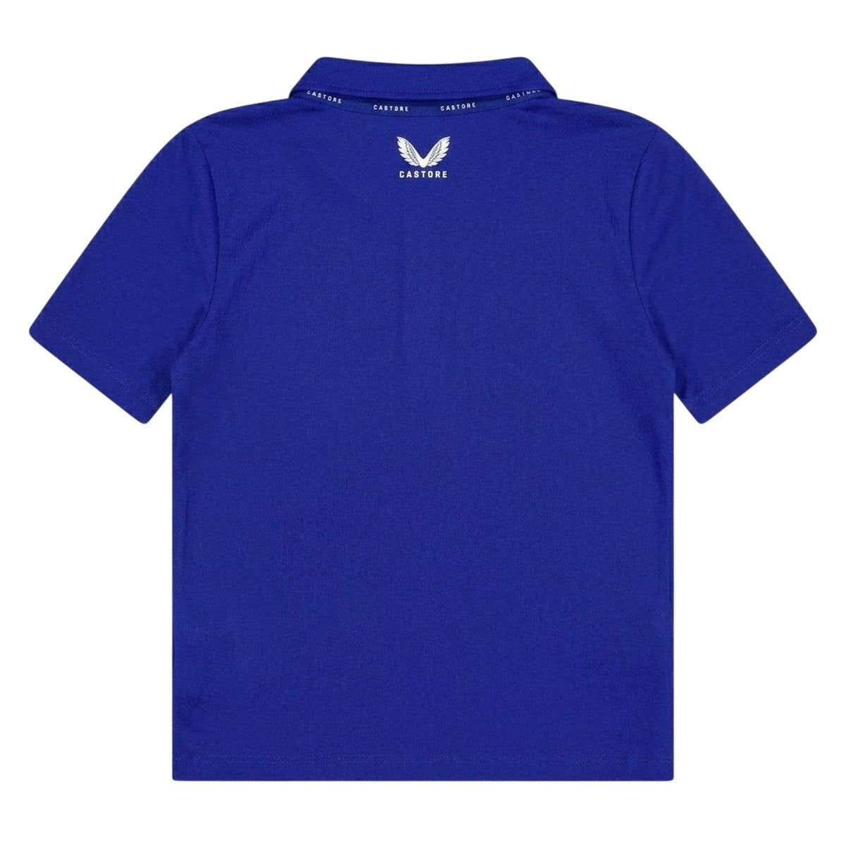 Surf the Web - Back - Castore Childrens-Kids Logo Short-Sleeved Polo Shirt