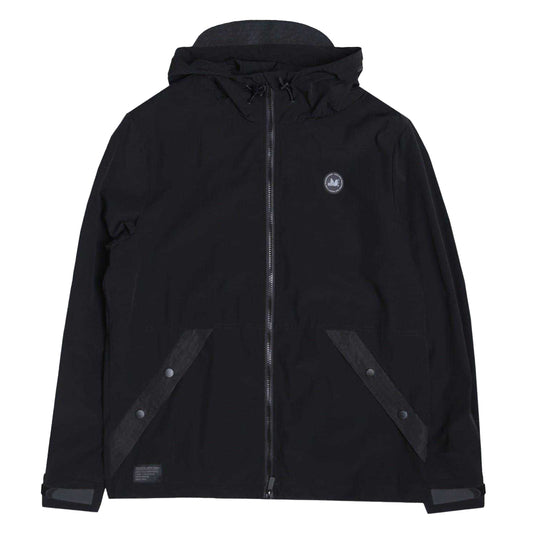 Black - Front - Peaceful Hooligan Mens Cannon Hooded Jacket