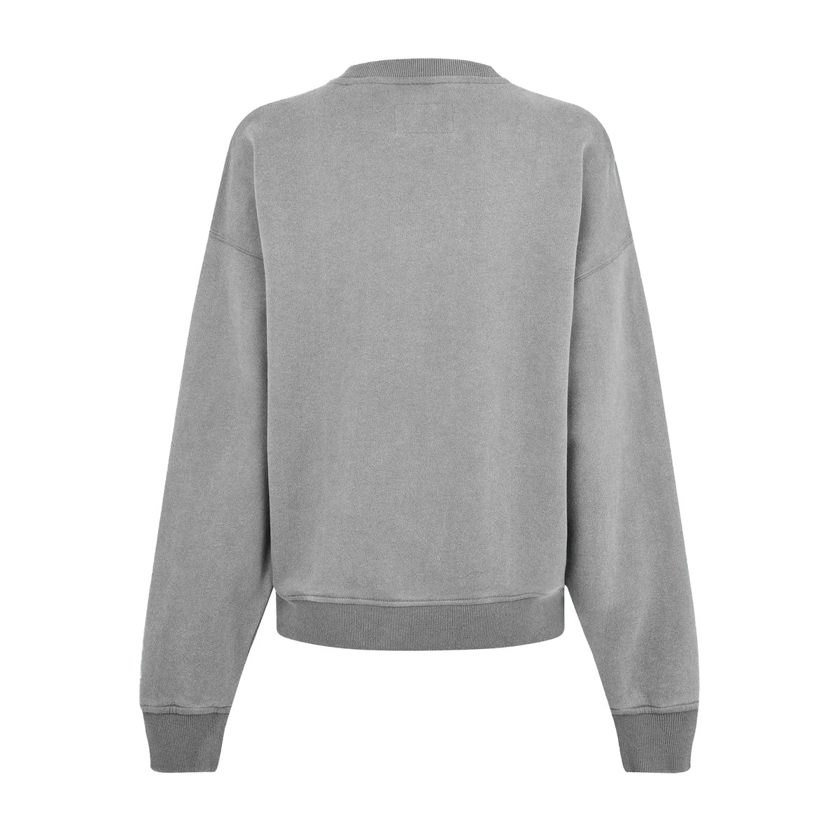 Washed Grey - Back - Jack Wills Womens-Ladies Washed Crew Neck Sweatshirt