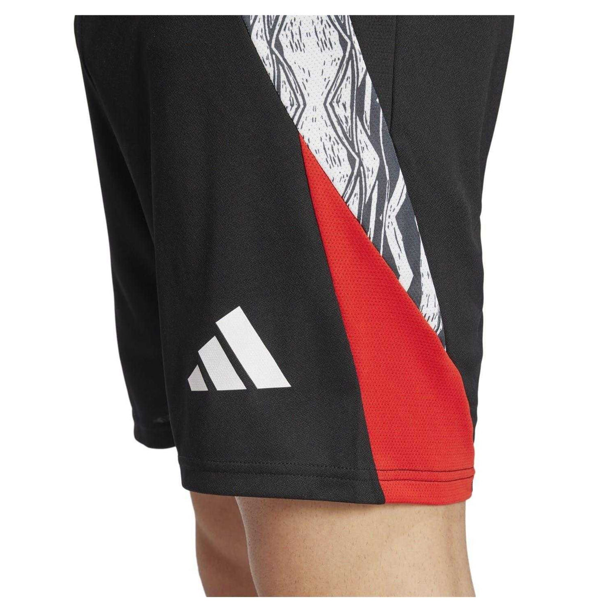 Black - Side - Adidas Mens Pro Arsenal FC Performance Football Shorts