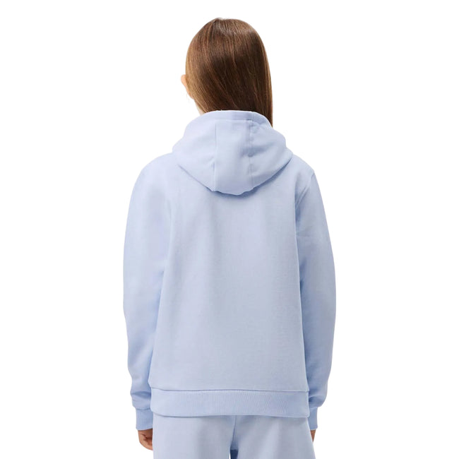 Blue - Lifestyle - Lacoste Childrens-Kids Kangaroo Pocket Full Zip Hoodie