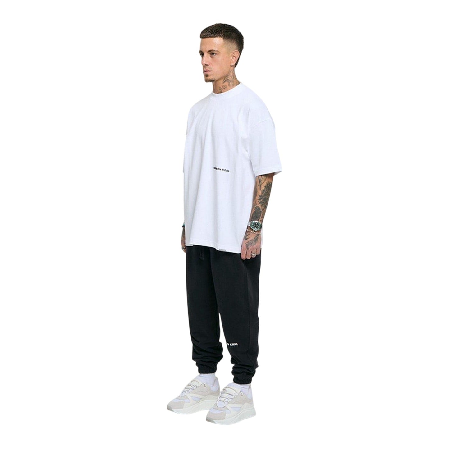 White - Side - Madison Kohl Mens Core T-Shirt
