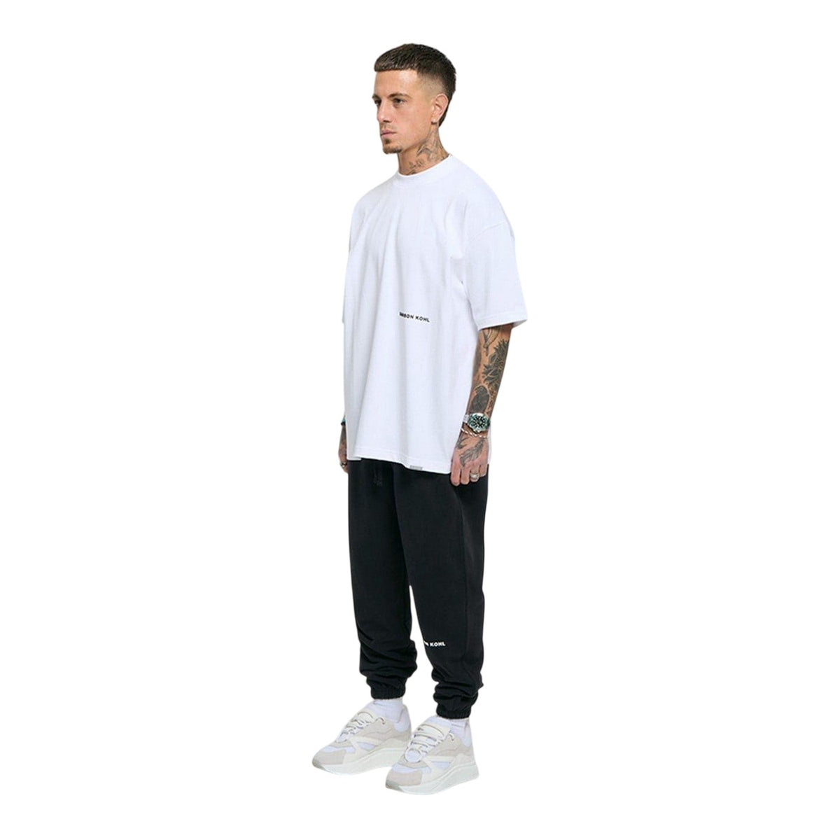 White - Side - Madison Kohl Mens Core T-Shirt