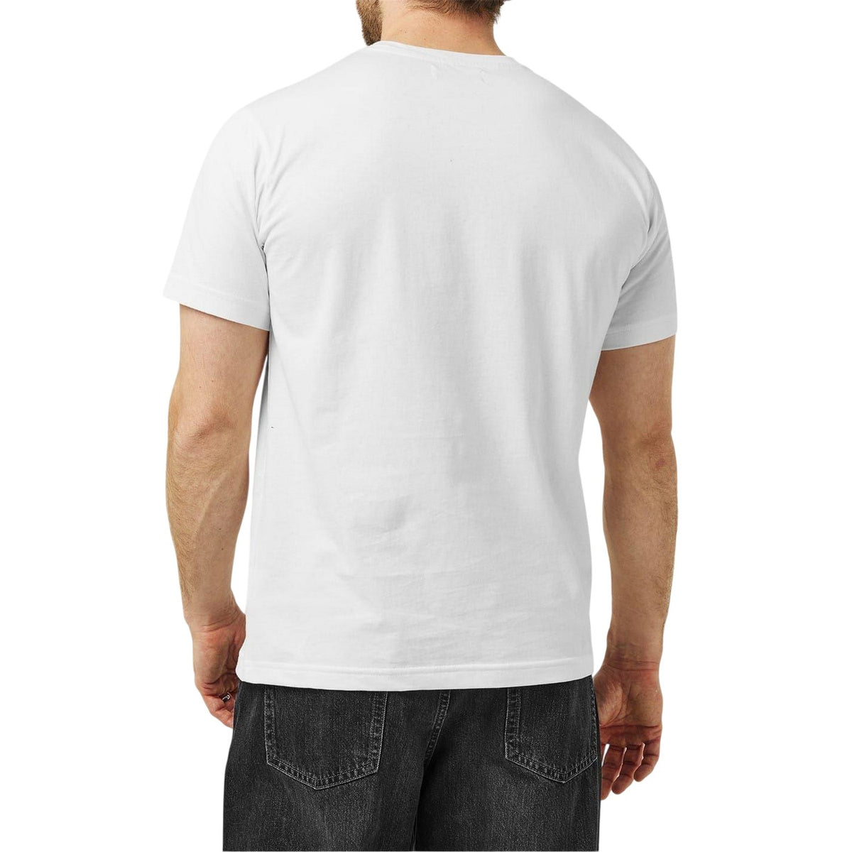 White - Lifestyle - Replay Mens Hawaiian Regular T-Shirt