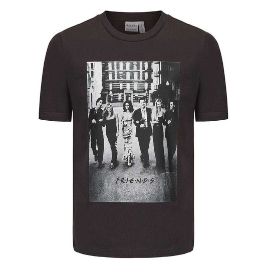 Pop - Front - Friends Womens-Ladies Group Photo Oversized T-Shirt