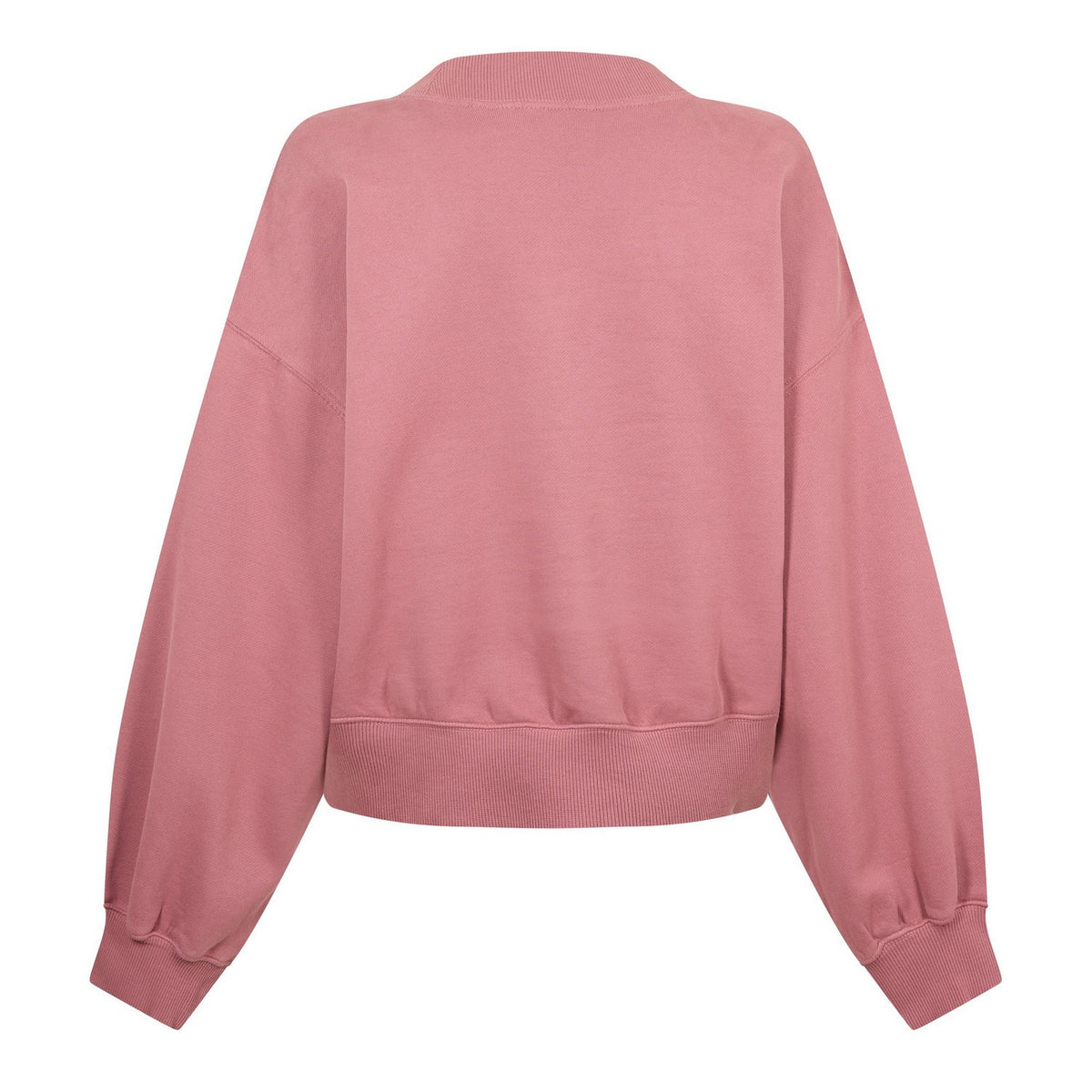 Muted Berry - Back - Levis Womens-Ladies Fleece V Neck Sweatshirt