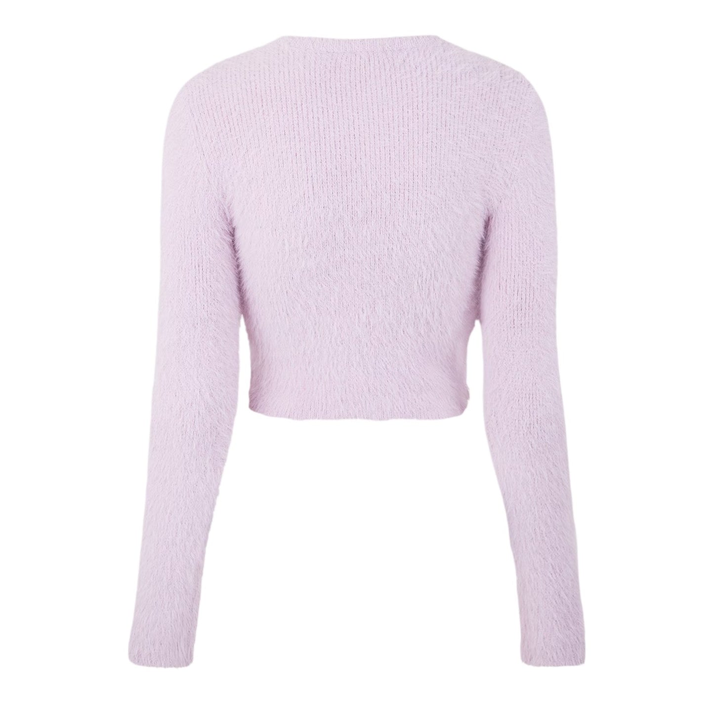 Pastel Purple - Back - Hugo Womens-Ladies Regular Jumper