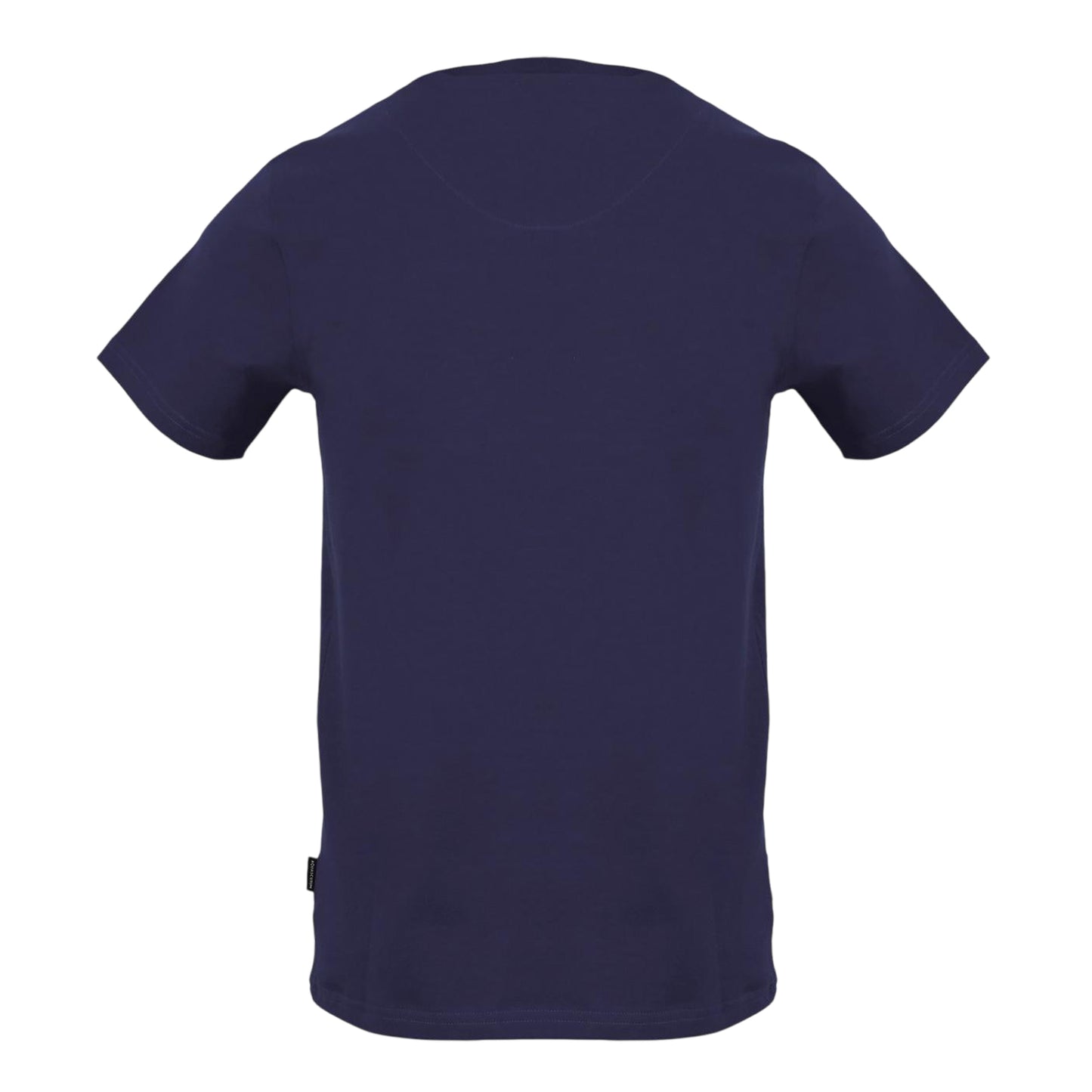 Navy - Back - Aquascutum Mens London Regular T-Shirt