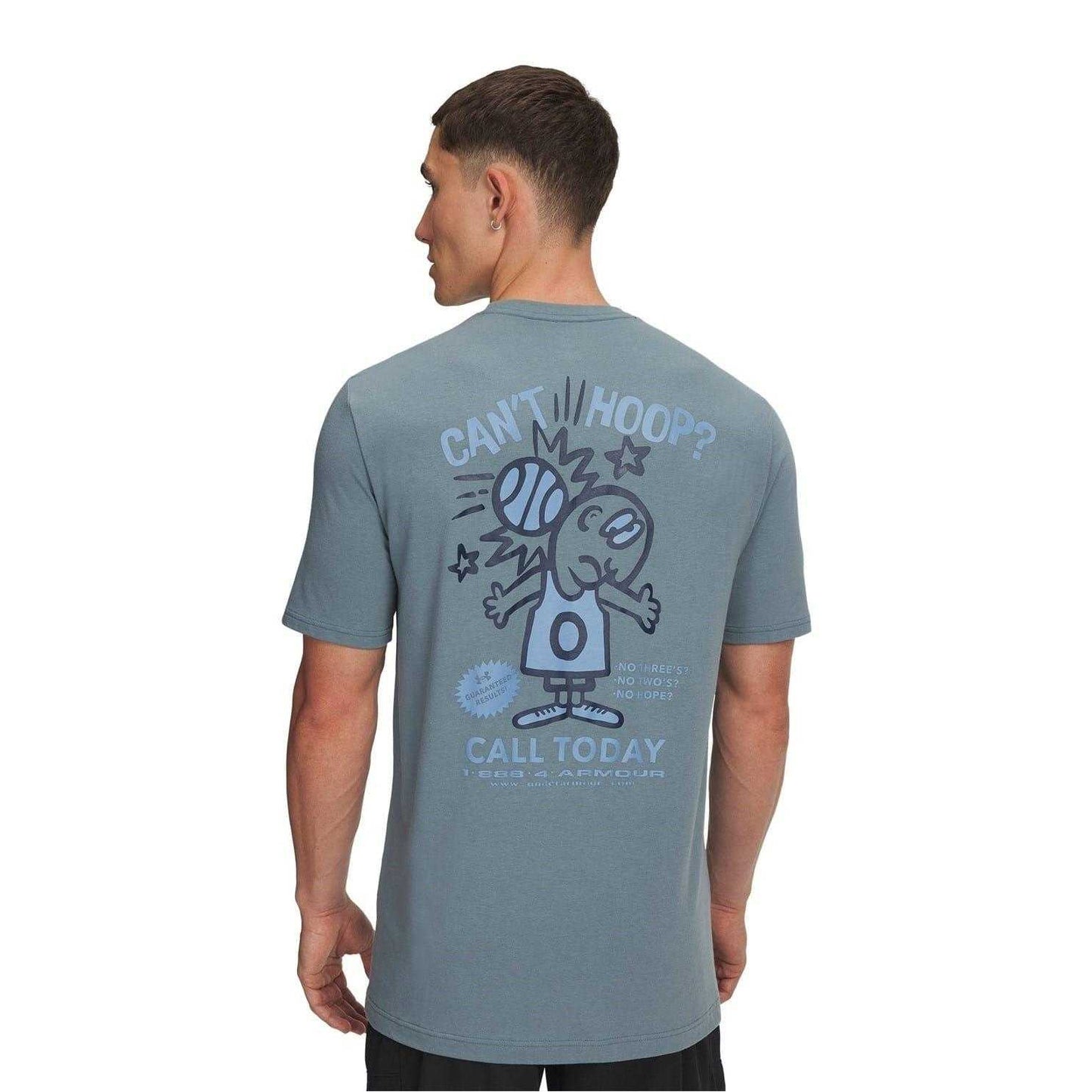 Jasper - Back - Under Armour Mens Basketball Loose Fit T-Shirt