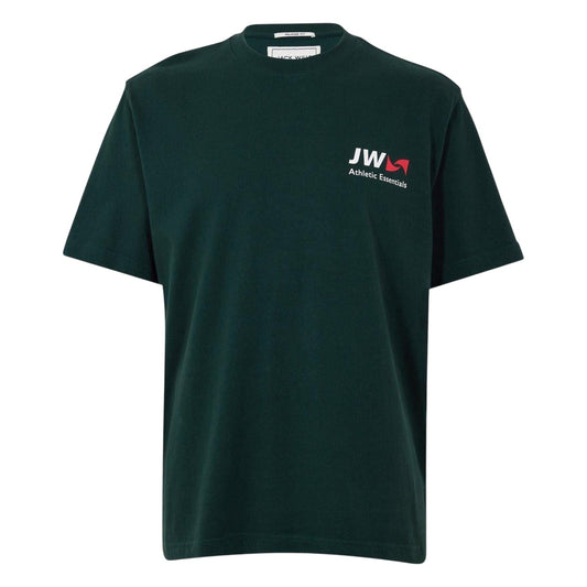 Evergreen - Front - Jack Wills Mens Back Print Crew Neck Regular T-Shirt