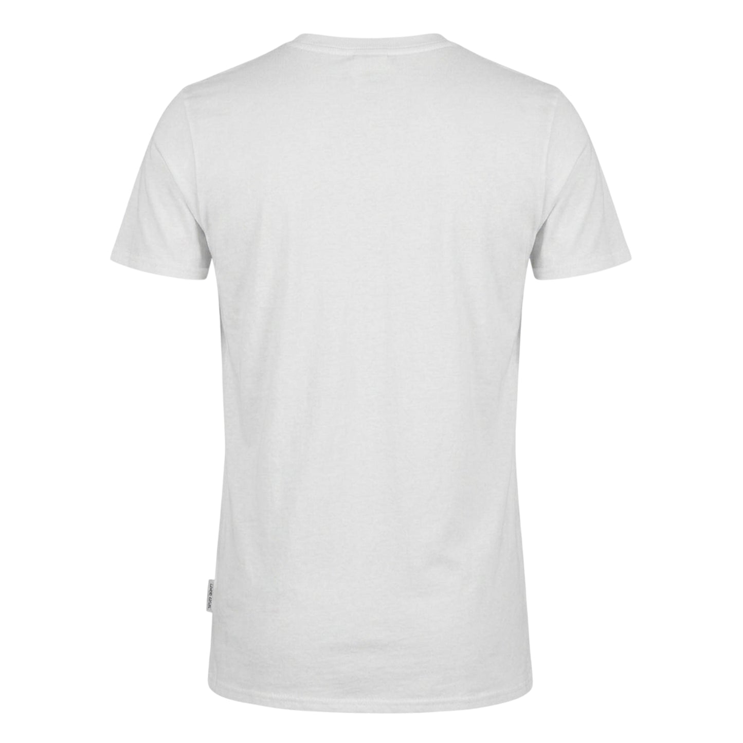 White - Back - England Unisex Adult Three Lions Regular T-Shirt