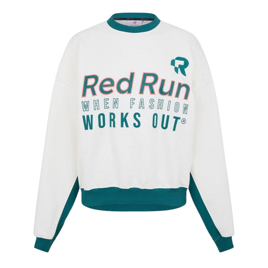 Earth Green - Front - Red Run Womens-Ladies Sweatshirt
