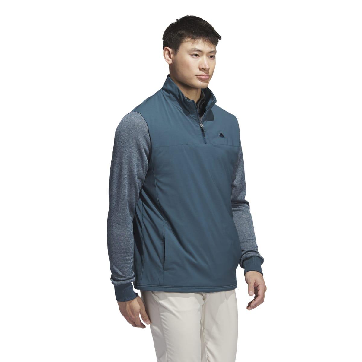 Blue - Lifestyle - Adidas Mens Go-To Quarter Zip Jacket