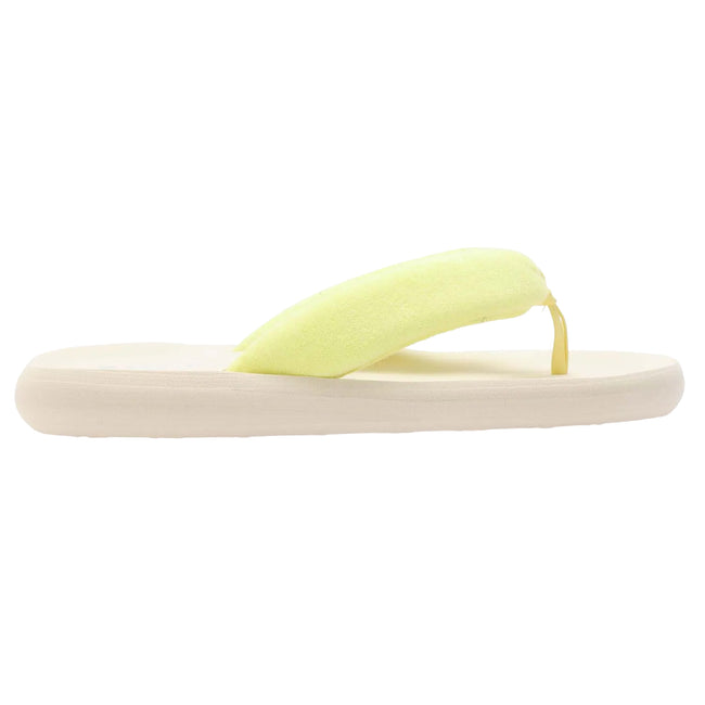 Yellow - Side - Rocket Dog Womens-Ladies Sunset Puff Flip Flops