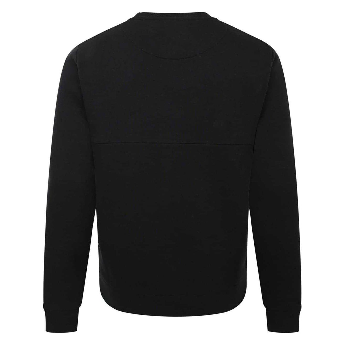 Black - Back - Umbro Mens Pro Fleece Regular Jumper