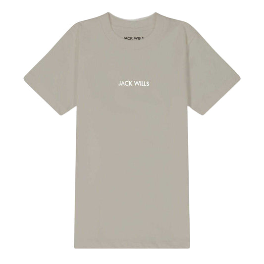 Willow - Front - Jack Wills Childrens-Kids Back Print Regular T-Shirt