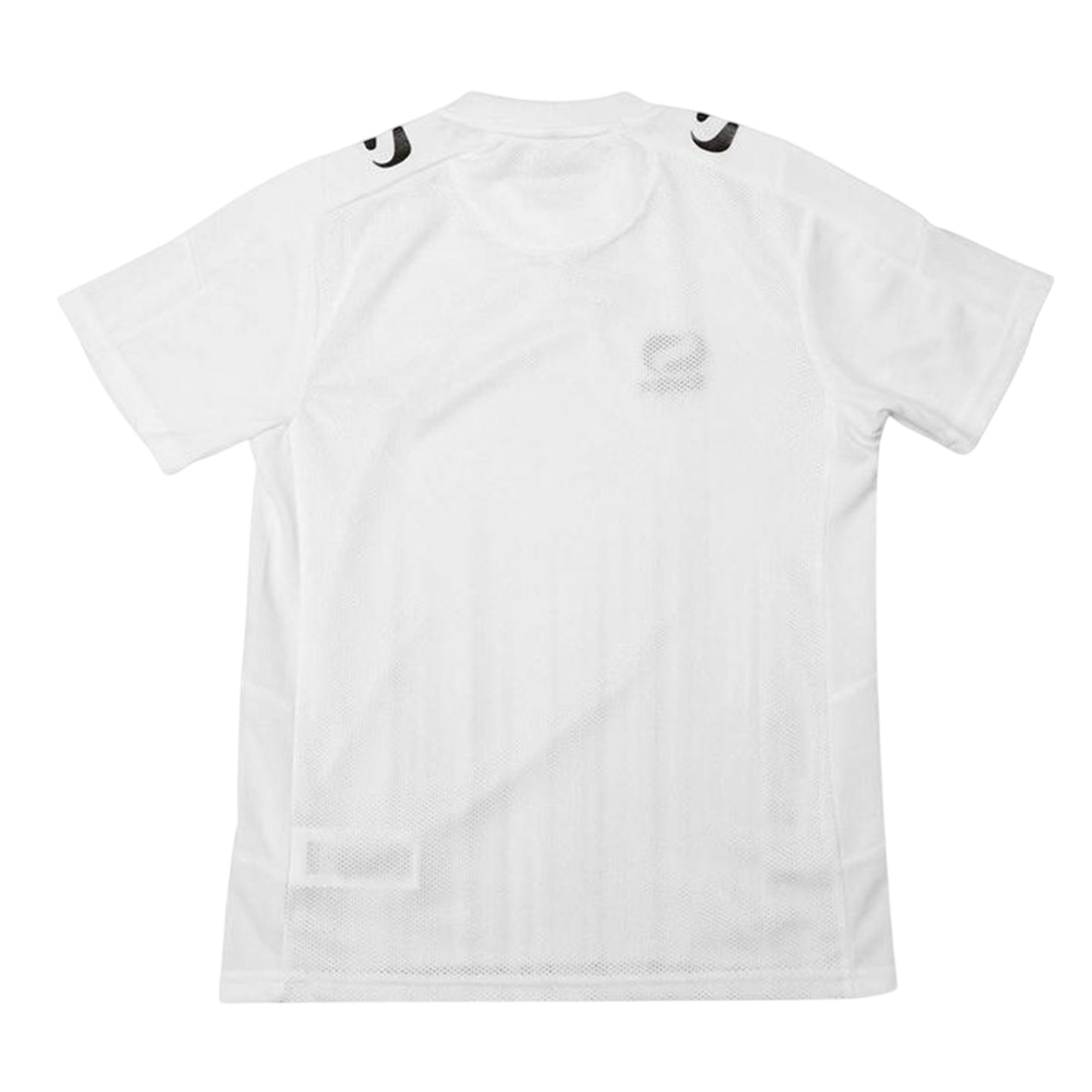 White-Black - Back - Sondico Childrens-Kids Brush Stroke Logo T-Shirt