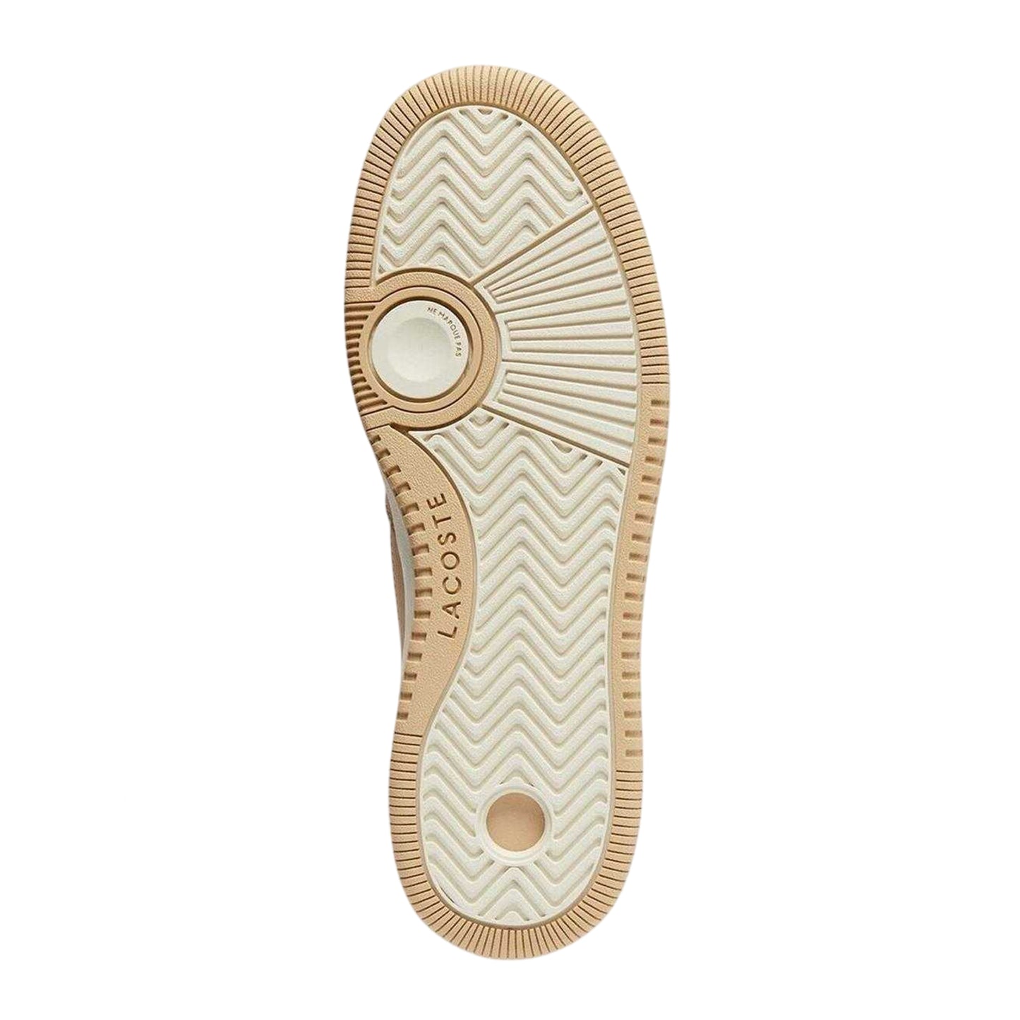 Brown - Pack Shot - Lacoste Womens-Ladies L001 Leather Trainers