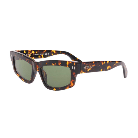 Havana-Green - Front - Off White Miramar Tortoise Shell Sunglasses