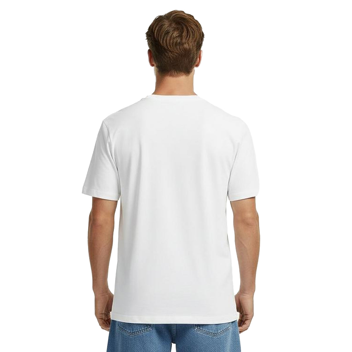White - Lifestyle - Oakley Mens Wire B1B Logo Regular T-Shirt