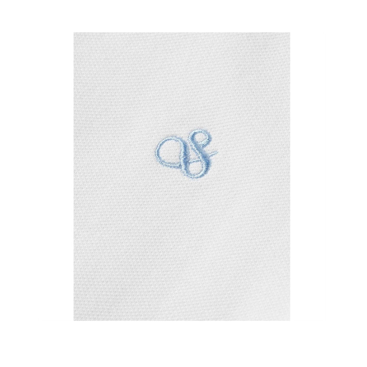 Bright White - Side - Scotch And Soda Childrens-Kids Logo Cotton Polo Shirt