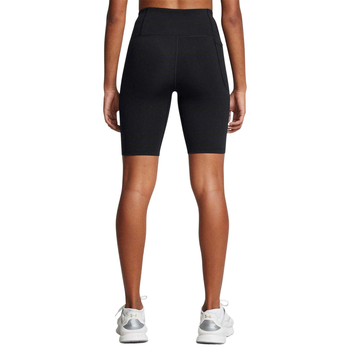 Black - Pack Shot - Under Armour Womens-Ladies Motion Performance High Waist Shorts