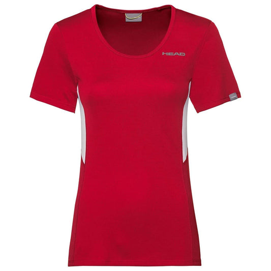 Red - Front - Head Womens-Ladies Regular T-Shirt