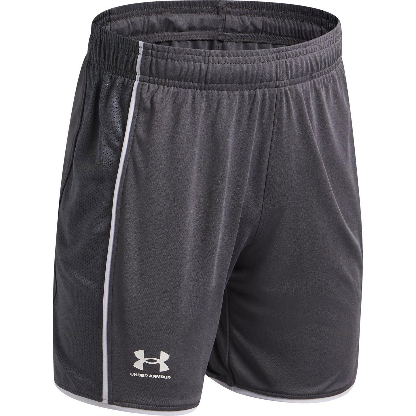 White Castlerock - Side - Under Armour Childrens-Kids Performance Shorts