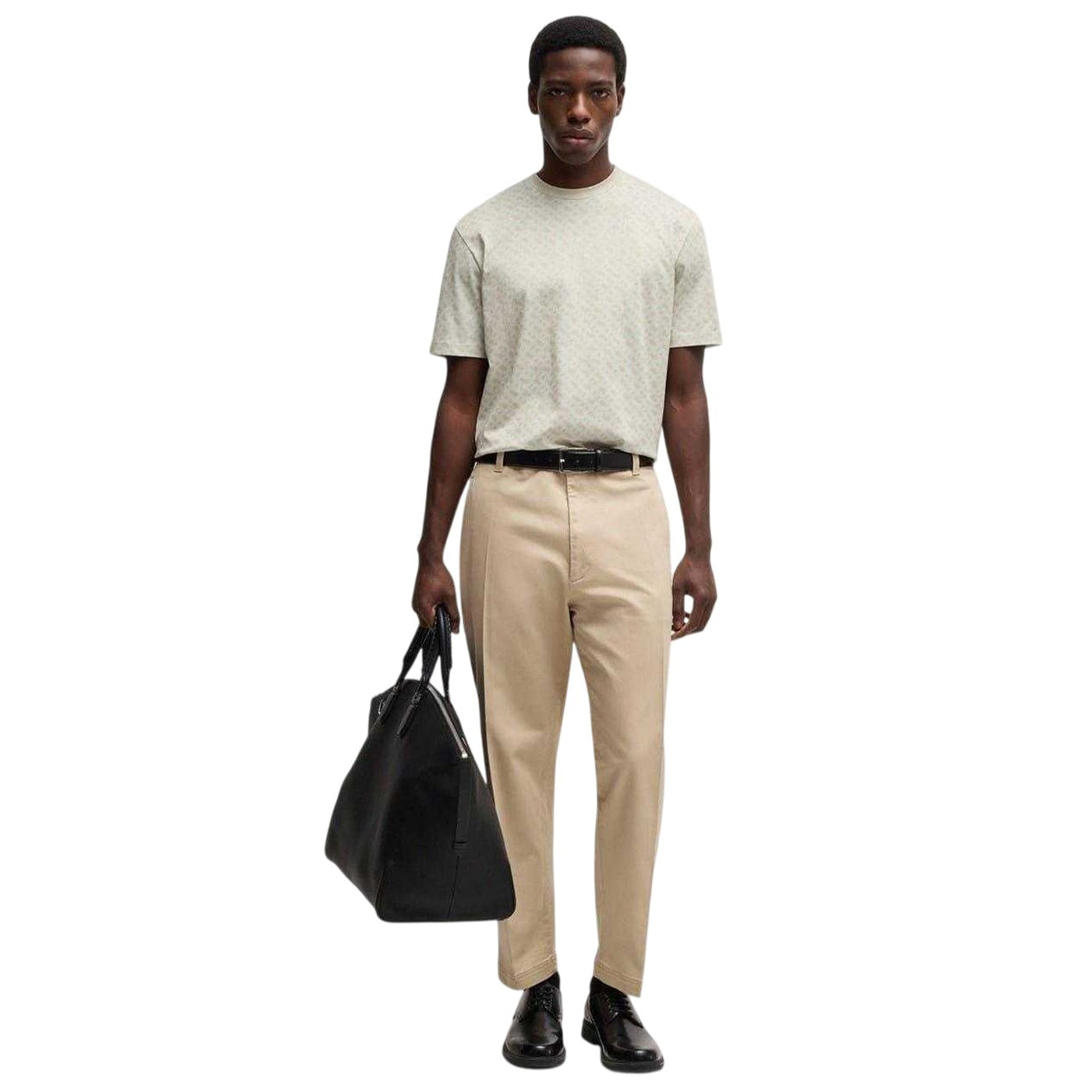 White - Pack Shot - Boss Mens Taut T-Shirt