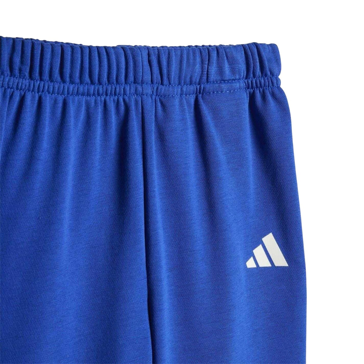 Blue - Pack Shot - Adidas Baby Essentials Dinosaur Long-Sleeved Top & Bottom Set