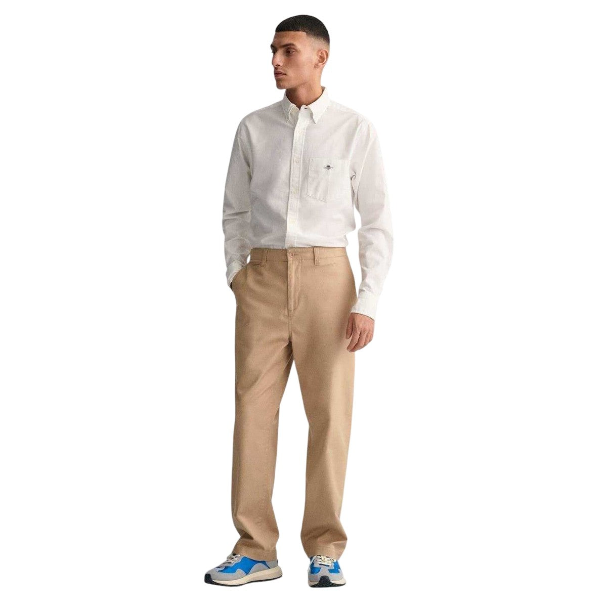 White - Lifestyle - Gant Mens Oxford Shirt