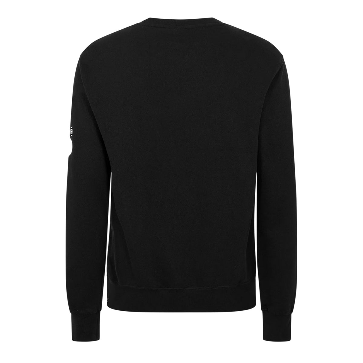 Black - Back - Money Mens Satin Crew Neck Sweatshirt