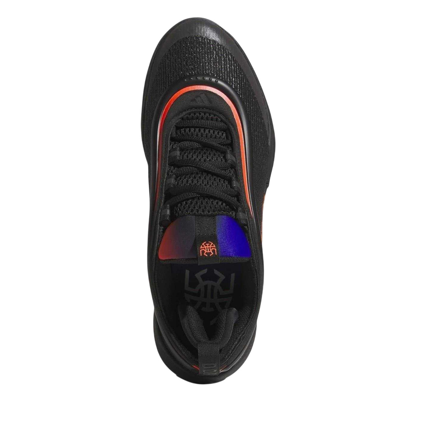 Aurora Black-Orange - Pack Shot - Adidas Boys DON Issue 6 Spida Bite Round Toe Basketball Shoes