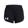 Black - Front - Under Armour Womens-Ladies Pro Runner 24 Shorts