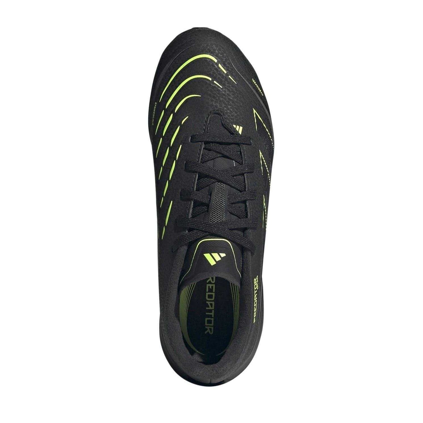 Black-Lemon - Pack Shot - Predator Childrens-Kids Predator Accuracy.4 Astro Turf Trainers