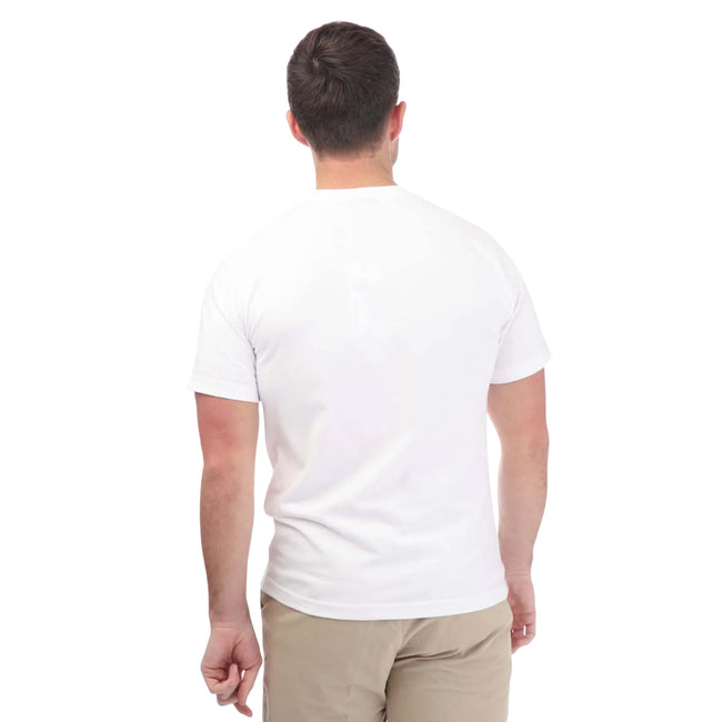 White - Back - One True Saxon Mens Dixon T-Shirt