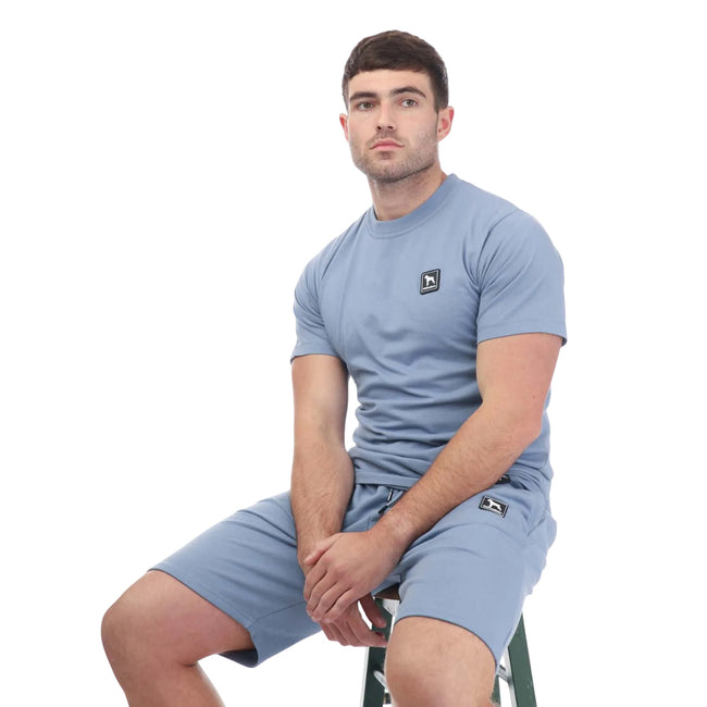 Blue - Side - One True Saxon Mens Dixon T-Shirt