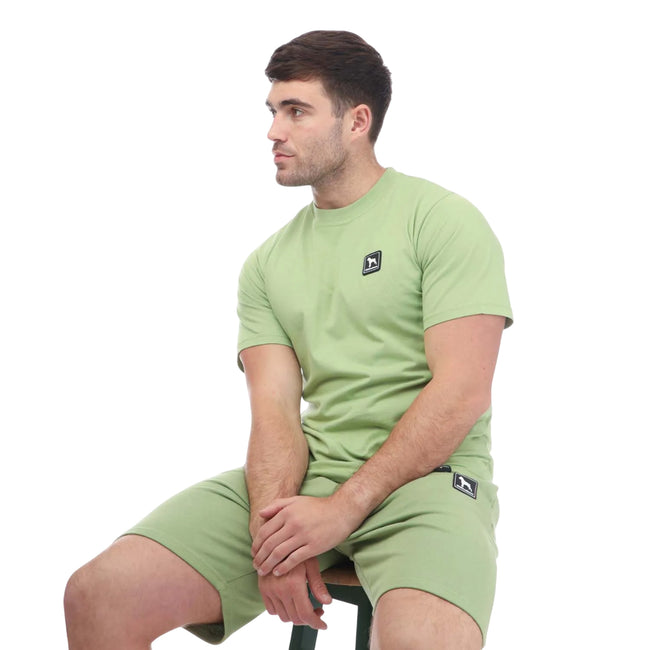 Green - Side - One True Saxon Mens Dixon T-Shirt