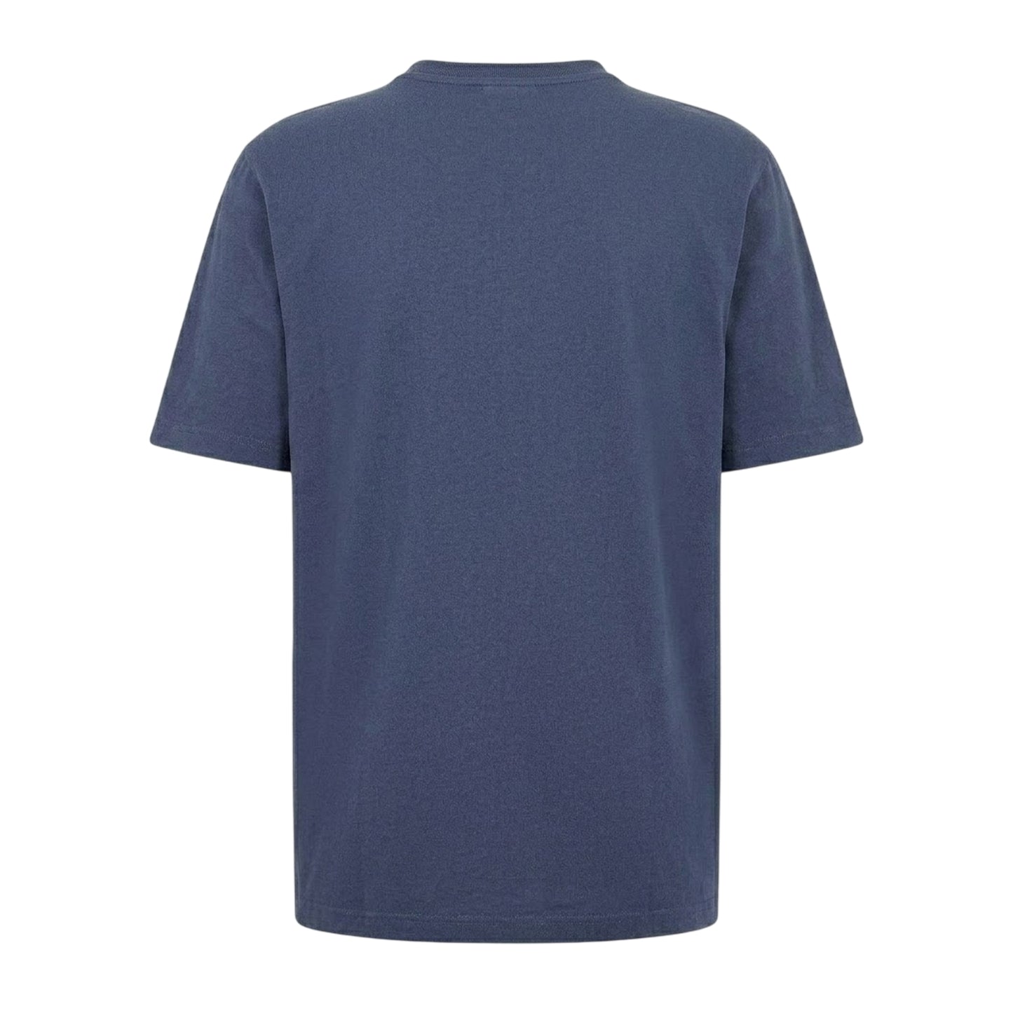 Shadow Blue - Back - Maison Kitsuné Mens Dressed Fox Cotton T-Shirt