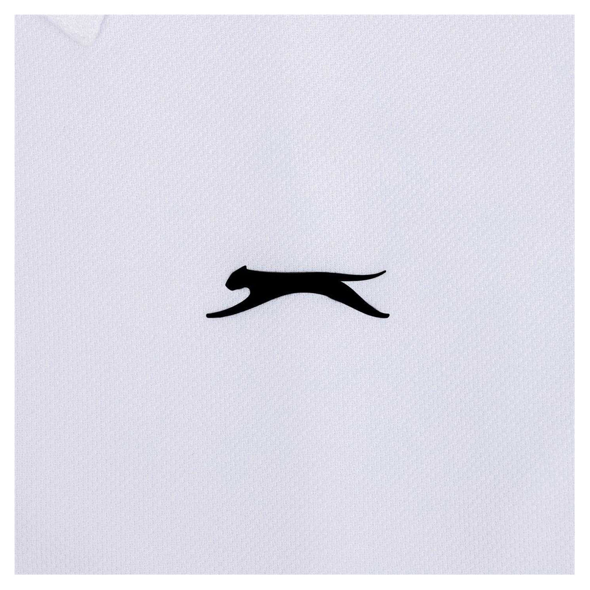 White - Side - Slazenger Mens Court Polo Shirt