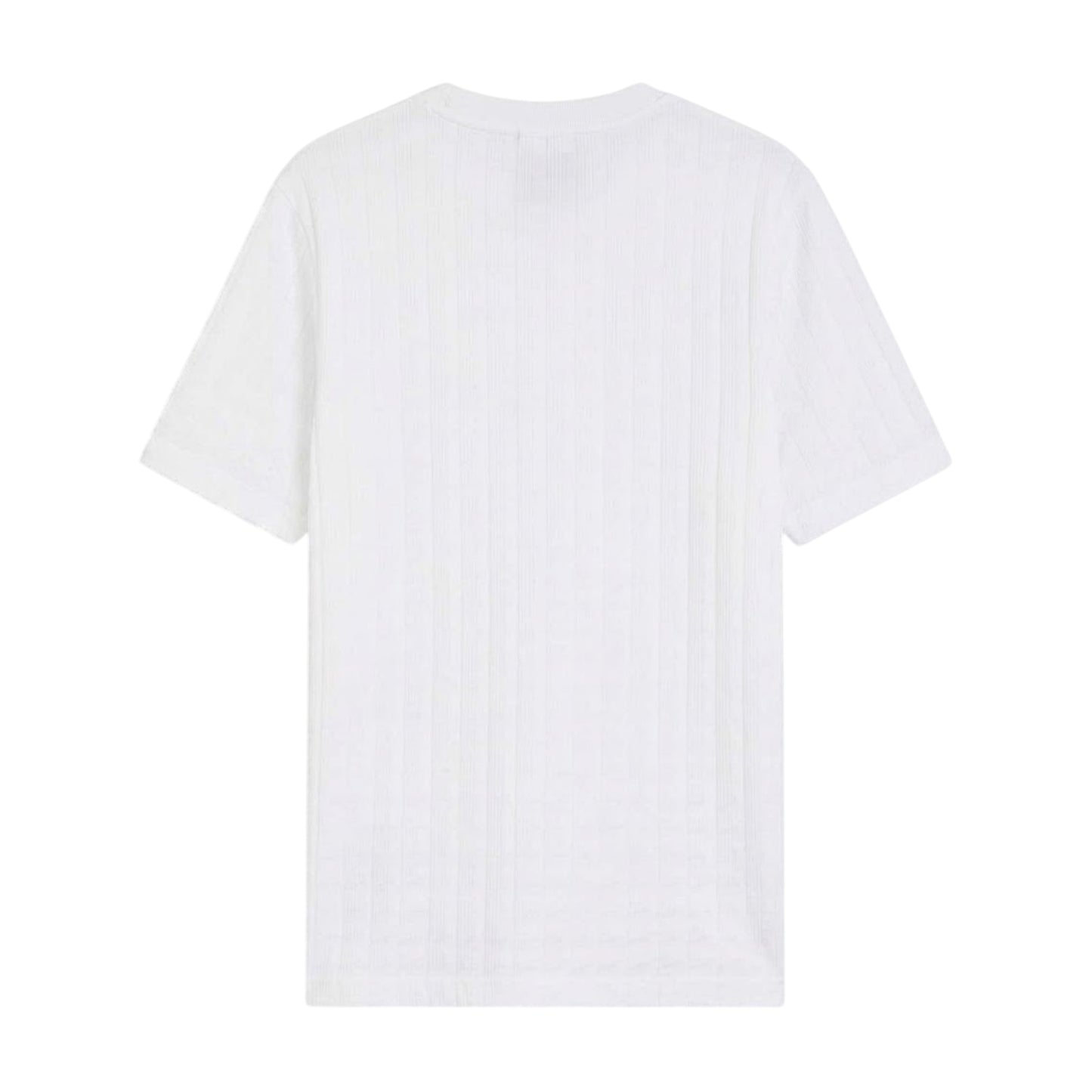 White - Back - Boss Unisex Adult Solid Regular T-Shirt