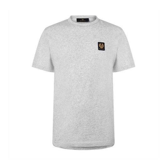 Silver - Front - Belstaff Mens Phoenix Cotton T-Shirt