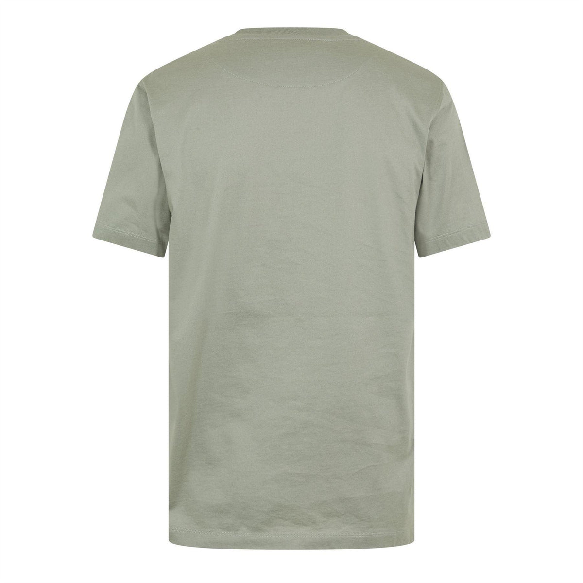 Lichen - Close up - Belstaff Mens Logo Cotton Regular T-Shirt