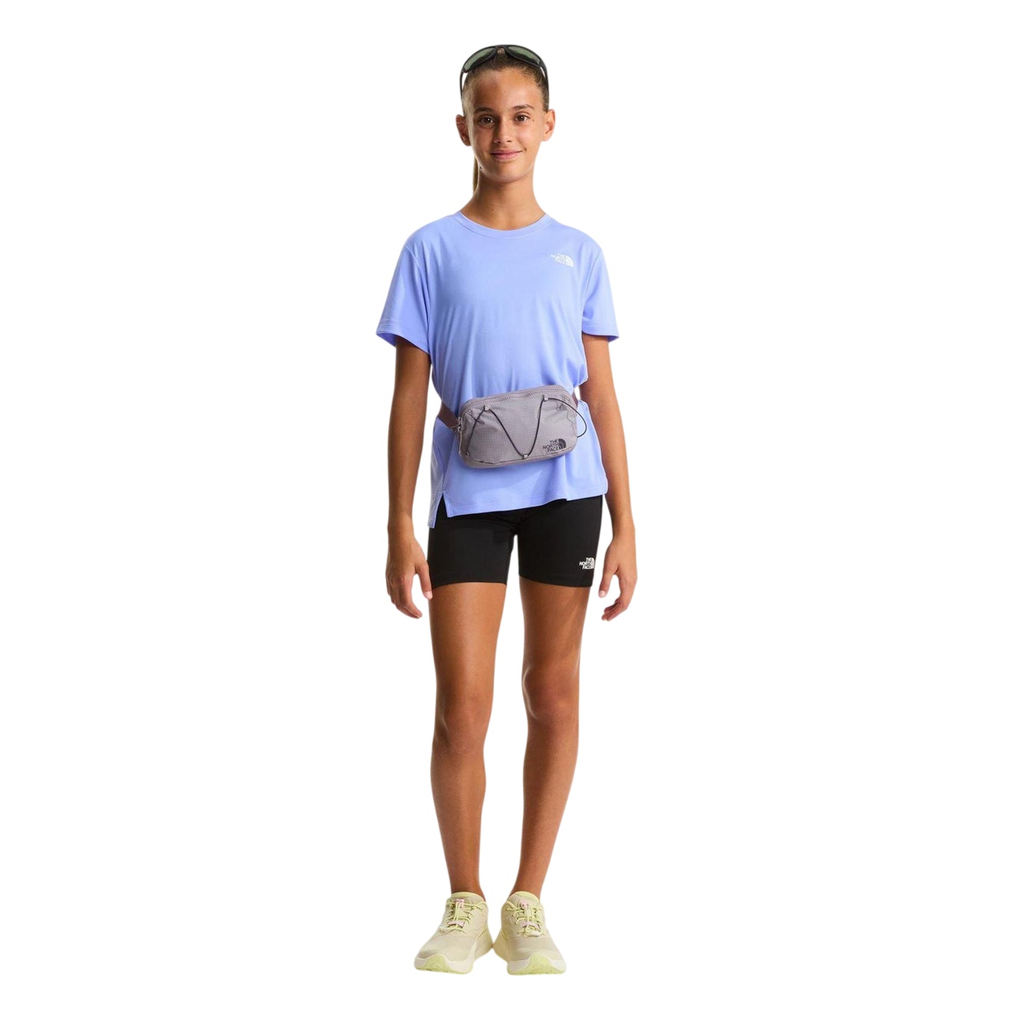 Periwinkle Blue - Pack Shot - The North Face Girls Lightweight T-Shirt